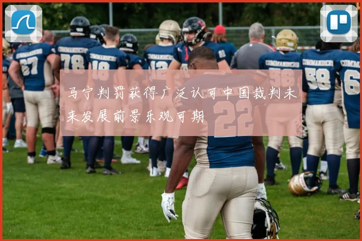 马宁判罚获得广泛认可中国裁判未来发展前景乐观可期